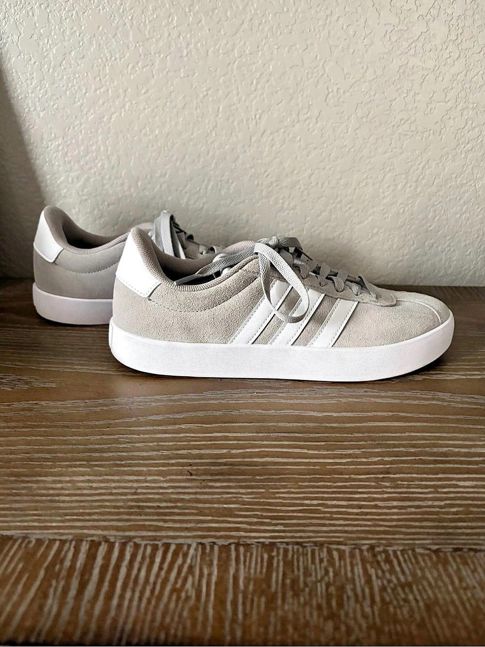 Adidas Courtbeat Shoes Women's Gray Sneakers